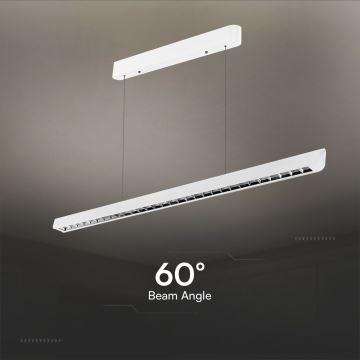 Lustră LED pe cablu LED/36W/230V 3000/4000/6400K alb