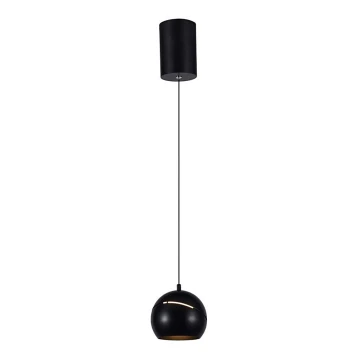 Lustră LED pe cablu LED/8,5W/230V 3000K negru