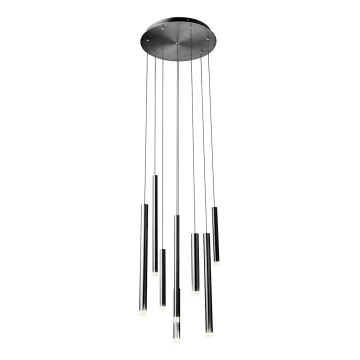 Lustră LED pe cablu MADISON Redo 01-2052 8xLED/4W/230V negru