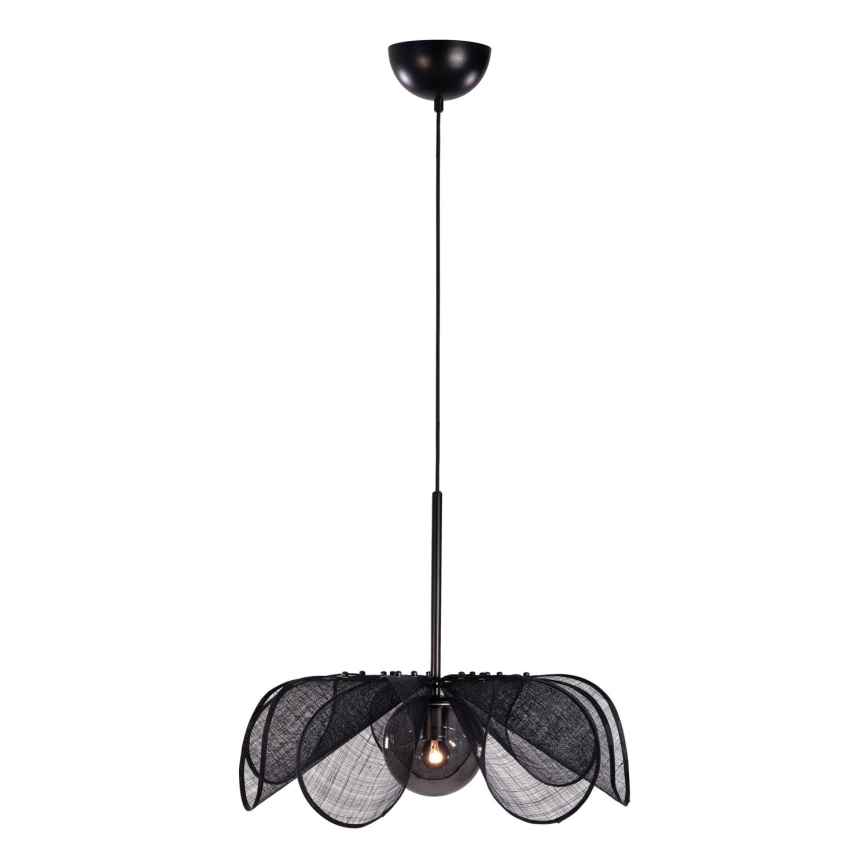 Lustră pe cablu Markslöjd 108660 STYRKA 1xE27/40W/230V d. 63 cm negru