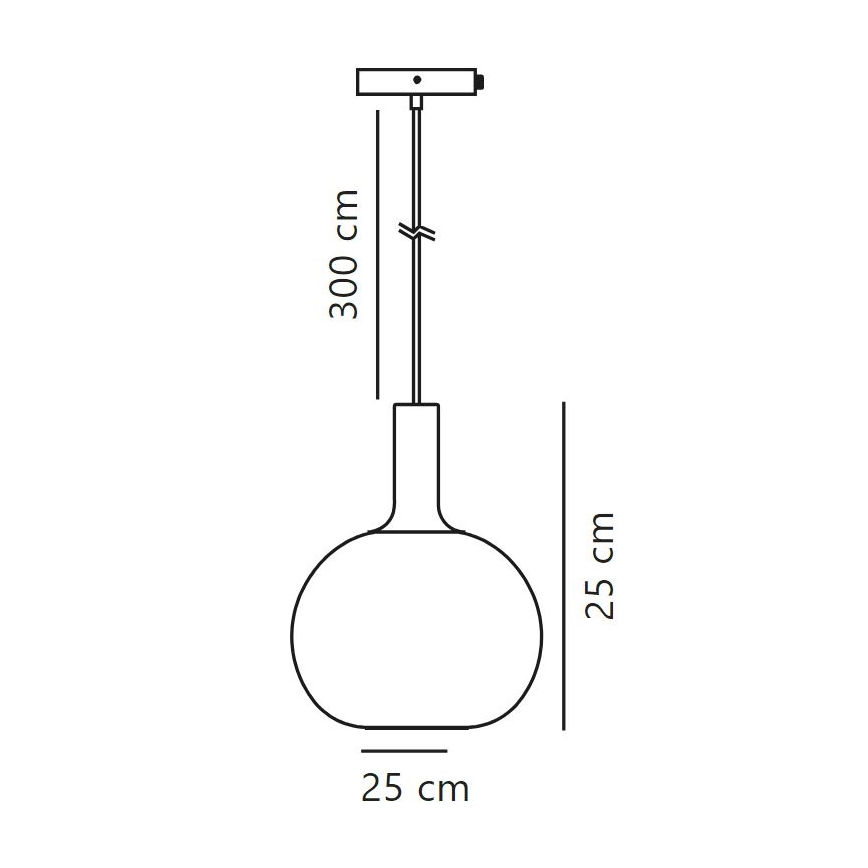 Lustră pe cablu Nordlux ALTON 1xE27/60W/230V alb/negru/alamă