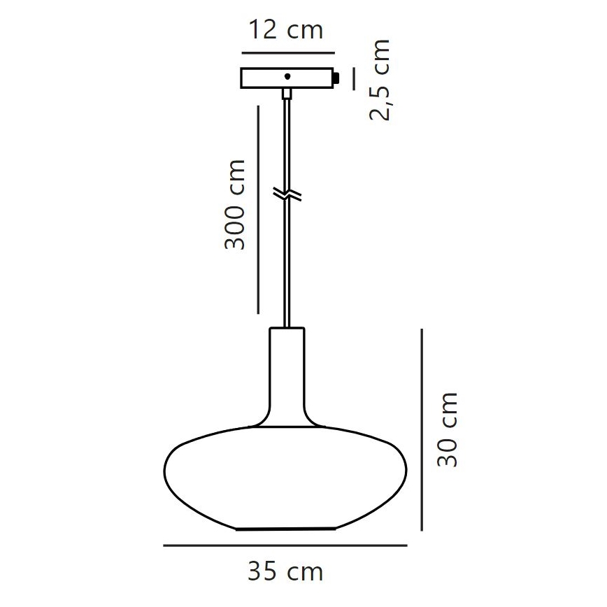 Lustră pe cablu Nordlux ALTON 1xE27/60W/230V alb/negru/alamă