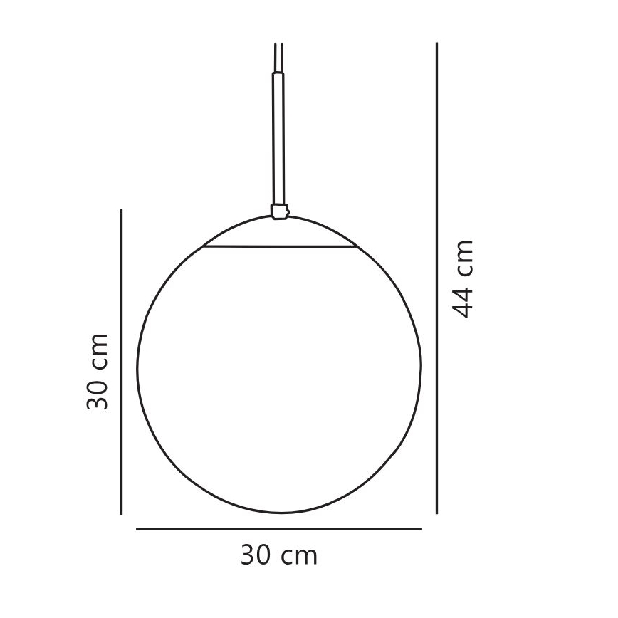 Lustră pe cablu Nordlux CAFE 1xE27/25W/230V d. 30 cm