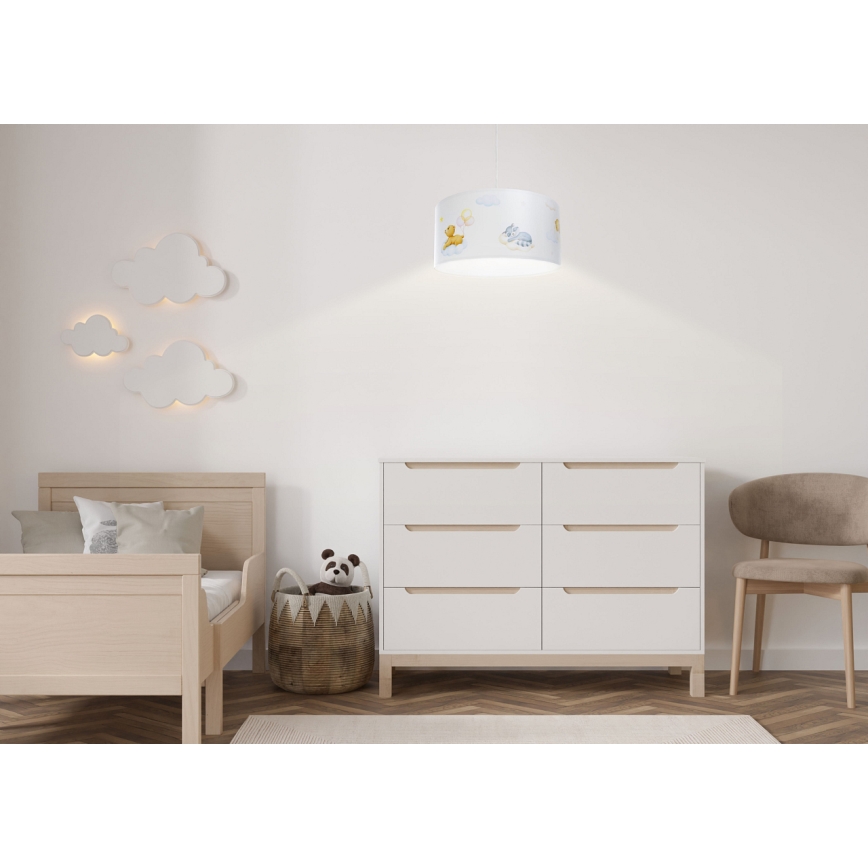 Lustră pe cablu pentru copii SWEET DREAMS 1xE27/60W/230V d. 30 cm