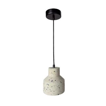 Lustră pe cablu TERRAZZO 1xE27/60W/230V d. 12 cm crem