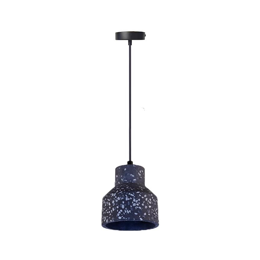 Lustră pe cablu TERRAZZO 1xE27/60W/230V d. 12 cm negru