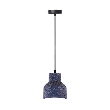 Lustră pe cablu TERRAZZO 1xE27/60W/230V d. 12 cm negru