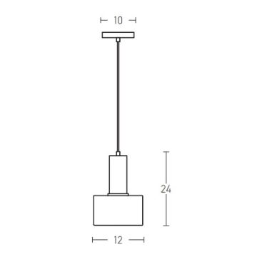 Lustră pe cablu Zambelis 180051 1xE27/40W/230V auriu/roz-somon