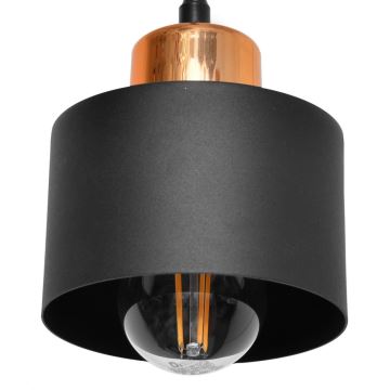 Lustră pe sfoară EDISON 2xE27/60W/230V