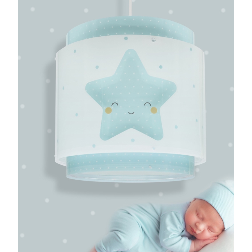 Lustră pentru copii BABY DREAMS 1xE27/15W/230V albastru Dalber 76012T