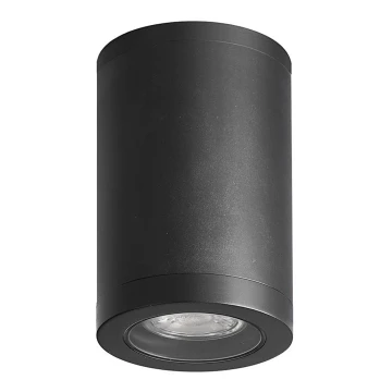 Luxera 48325 - Plafonieră exterior MOPTI 1xGU10/7W/230V IP54 negru