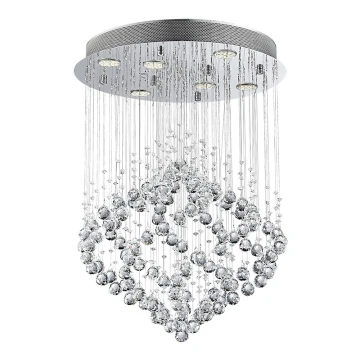 Luxera 62412 - Lustra aplicata de cristal CHESTER 6xGU10/50W/230V