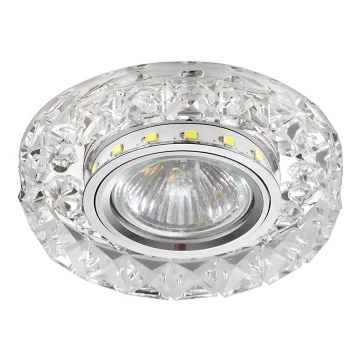 LUXERA 71074 - Corp de iluminat tavan fals CRYSTALS 1xGU10/50W/230V + LED STRIPE