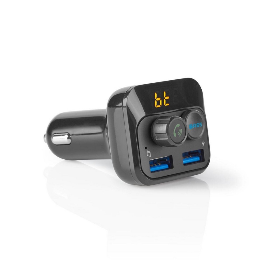 FM Transmițător auto Bluetooth/MP3/2xUSB