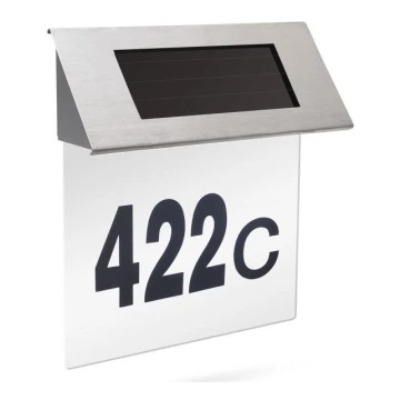 Număr LED solar de casă LED/1,2V IP44