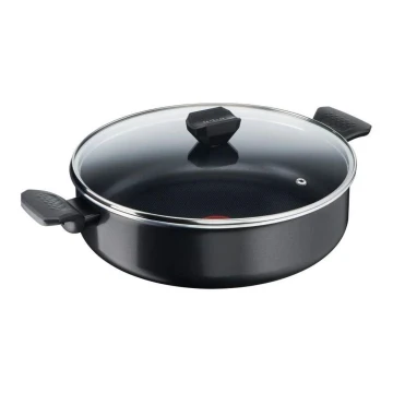 Oală joasă cu capac Tefal SIMPLY CLEAN 28 cm