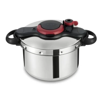 Oală sub presiune 6 l Tefal CLIPSO MINUT EASY oțel inoxidabil