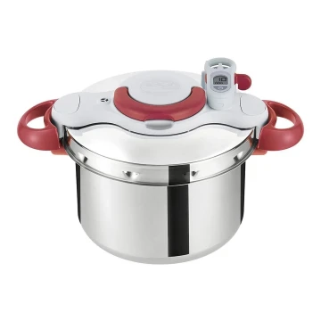 Oală sub presiune 6 l Tefal CLIPSO MINUT PERFECT oțel inoxidabil