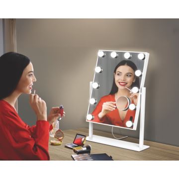 Oglindă LED cosmetică dimabilă MUST HAVE LED/12W/230V