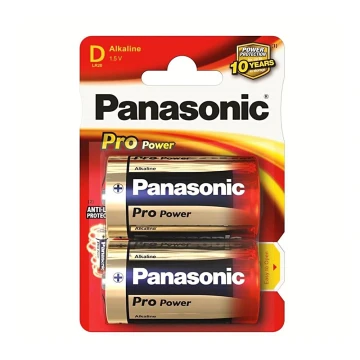Panasonic LR20 PPG - 2ks Baterie alcalina D Pro Power 1,5V