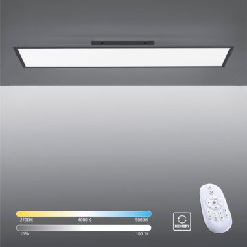 Panou LED aplicat dimabil FLAT LED/24W/230V 2700-5000K negru Paul Neuhaus 16533-16-O + telecomandă