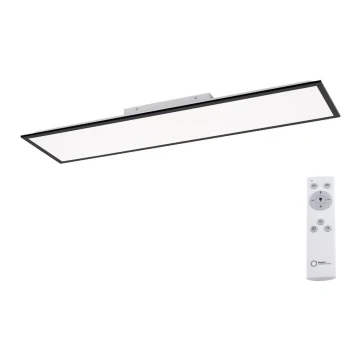 Panou LED aplicat dimabil FLAT LED/36W/230V 2700-5000K negru Leuchten Direkt 14757-18 + telecomandă