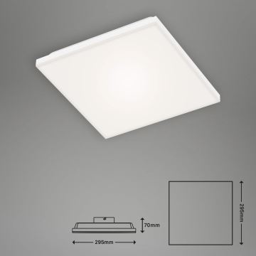 Panou LED dimabil Briloner 7378-016 LED/12W/230V 3000/4000/6500K + telecomandă