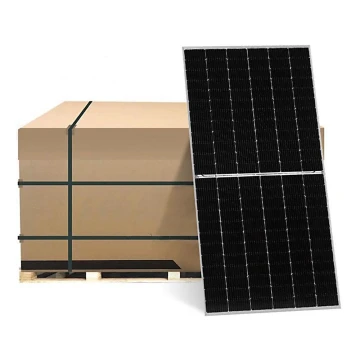 Panou solar fotovoltaic JINKO 580Wp IP68 Half Cut bifacial – palet 36 buc.