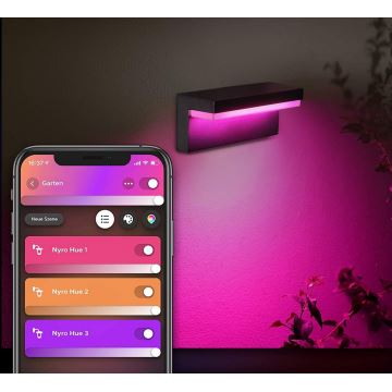Philips - LED RGB Aplică perete exterior Hue NYRO LED/13,5W/230V