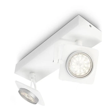 Philips 53192/31/16 - LED Lampa spot MILLENNIUM 2xLED/4W/230V