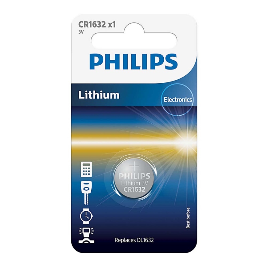 Philips CR1632/00B - Baterie buton cu litiu CR1632 MINICELLS 3V 142mAh