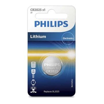 Philips CR2025/01B - Baterie cu litiu CR2025 MINICELLS 3V 165mAh