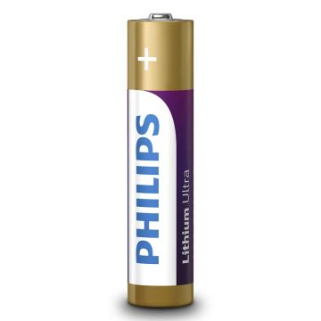 Philips FR03LB4A/10 - 4 ks Baterie cu litiu AAA LITHIUM ULTRA 1,5V