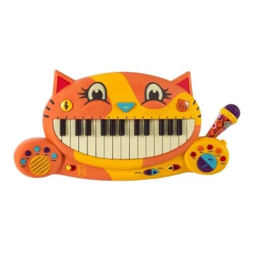Pian cu microfon pentru copii Pisică 4xAA B-Toys