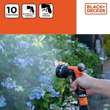 Pistol de stropit cu 10 funcții BLACK+DECKER