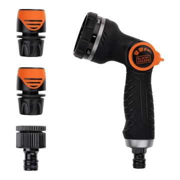 Pistol de stropit cu 3 conectori BLACK+DECKER