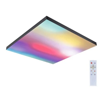 Plafonieră dimabilă LED/31W RGBW VELORA 230V 3000-6500K Paulmann 79909 + telecomandă