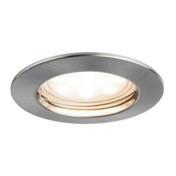 Plafonieră încastrată LED/6,8W IP44 COIN 230V Paulmann 93975