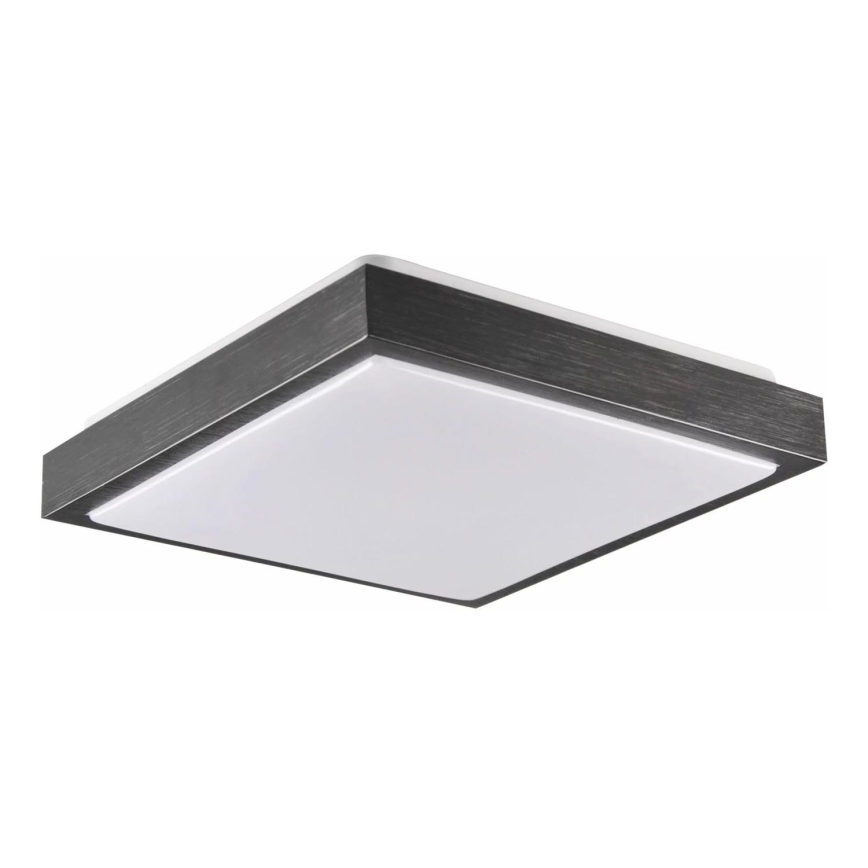 Plafonieră KAZIMIERZ 2xE27/20W/230V 29,5x29,5 cm negru