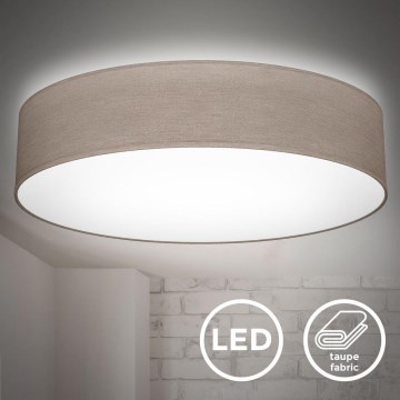 Plafonieră LED/20W/230V taupe B.K. Licht 1395