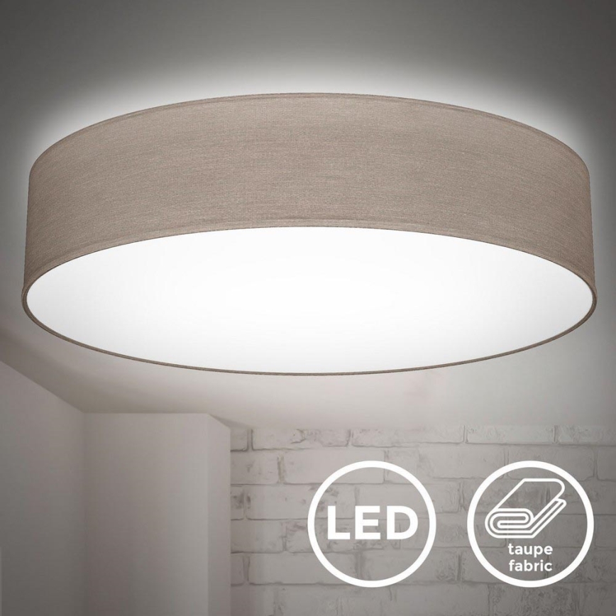 Plafonieră LED/20W/230V taupe B.K. Licht 1395