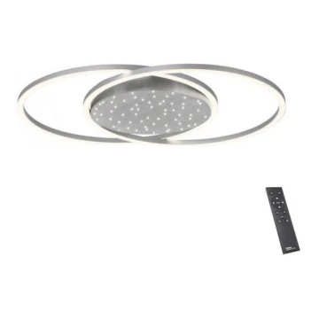 Plafonieră LED aplicată dimabilă YUKI LED/48W/230V Paul Neuhaus 6025-55 + telecomandă