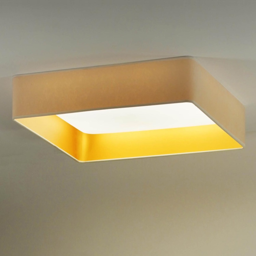 Plafonieră LED Brilagi VELVET SQUARE LED/24W/230V crem