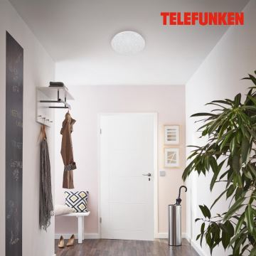 Plafonieră LED cu senzor Telefunken 601706TF LED/12W/230V d. 27 cm