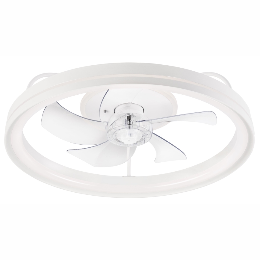 Plafonieră LED dimabilă cu ventilator FARGO LED/37W/230V alb + telecomandă