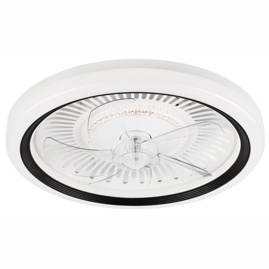 Plafonieră LED dimabilă cu ventilator GEMMA LED/37W/230V alb + telecomandă