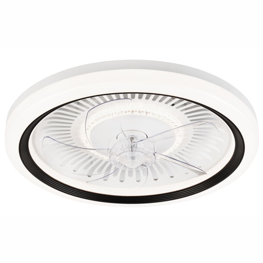 Plafonieră LED dimabilă cu ventilator GEMMA LED/37W/230V alb + telecomandă