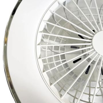 Plafonieră LED dimabilă cu ventilator OPAL LED/48W/230V 3000-6500K + telecomandă