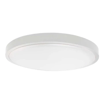 Plafonieră LED de exterior cu senzor LED/24W/230V 6500K IP44 albă