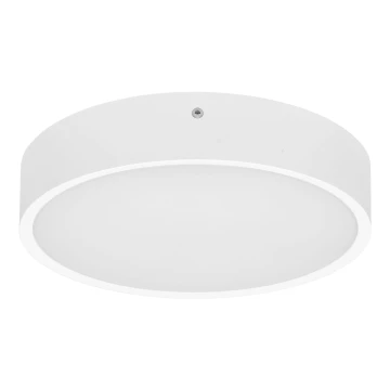 Plafonieră LED de exterior cu senzor MARTIN LED/15W/230V 3000/4000K d. 30 cm IP65 alb